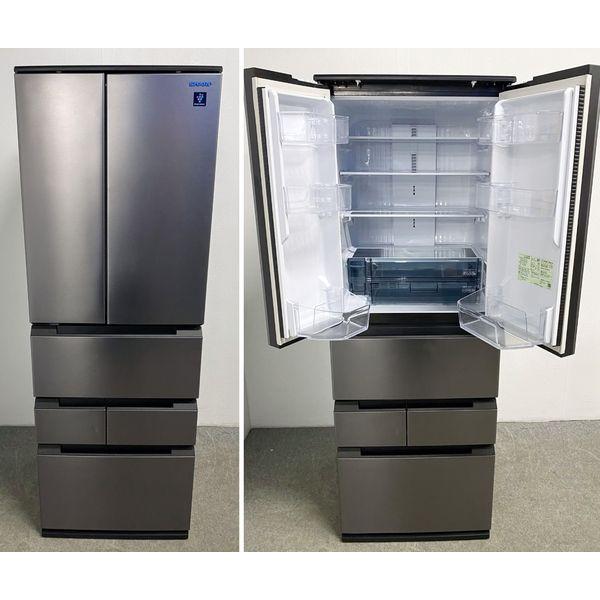 2024年 シャープ 6ドア冷凍冷蔵庫 457L 自動製氷 プラズマクラスター