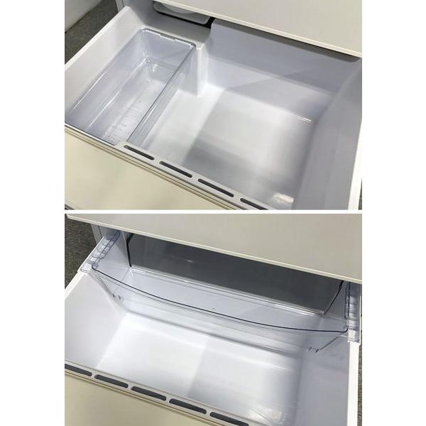 高年式!2021年製! AQUA/アクア 3ドア冷凍冷蔵庫 272L AQR-27K(W