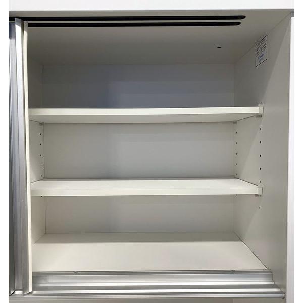 KG-21 【極美品】ニトリ 食器棚 2枚扉カップボード ソフトクローズ