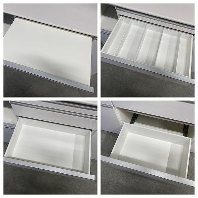 超美品‼️】定価21万♪ 高級 松田家具 140cm幅キッチンボード 大理石調