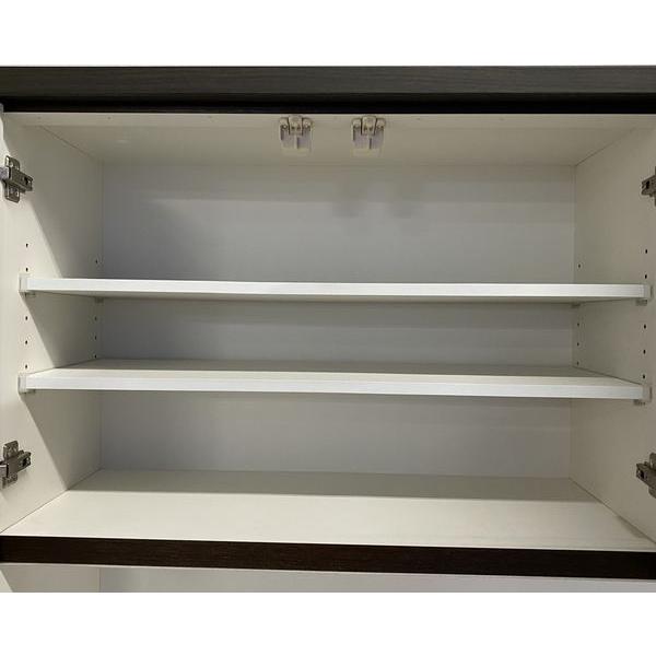 ニトリ キッチンボード ゾロ 幅160 ソフトクローズ モイス ダークブラウン レンジ台 カップボード 食器棚 中古家具 店頭引取歓迎 R10366 ニトリ キッチンボード ゾロ 幅160 ソフトクローズ モイス ダーク
