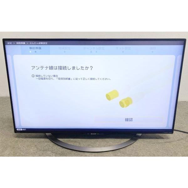 シャープ 4K液晶テレビ AQUOS/アクオス 40V型 ネット動画 4K-Master