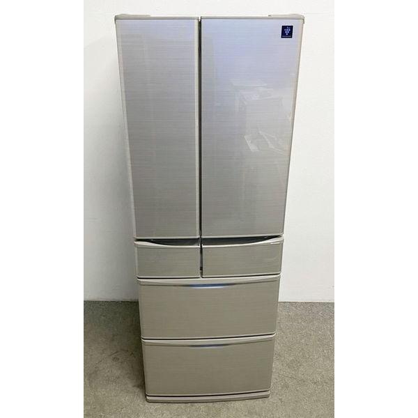 シャープ 6ドア冷蔵庫 455L 自動製氷 プラズマクラスター 新鮮/お 