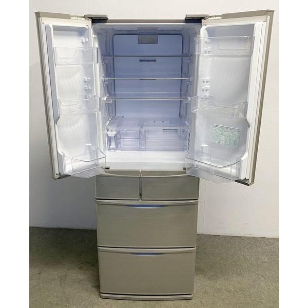 シャープ 6ドア冷蔵庫 455L 自動製氷 プラズマクラスター 新鮮/おいそぎ冷凍 節電 除菌 SJ-F462E 2019年製 中古家電 店頭引取歓迎 R10423 シャープ 6ドア冷蔵庫 455L 自動製氷 プラズマクラスター 新鮮/お