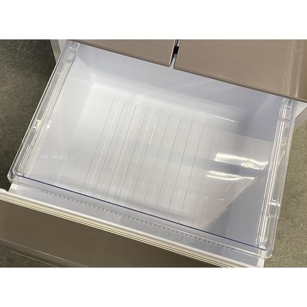 シャープ スリム5ドア冷蔵庫 412L 自動製氷 プラズマクラスター 新鮮