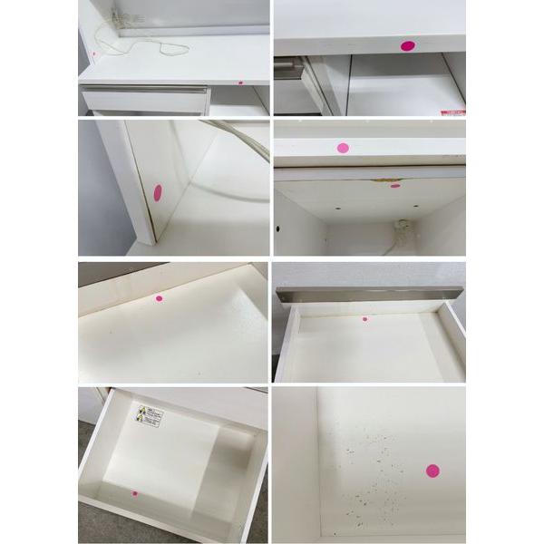 NITORI/ニトリ キッチンボード リガーレ 幅160 ハイグロスホワイト ソフトクローズ カップボード 食器棚 中古家具 店頭引取歓迎 R6991) ニトリ キッチンボード リガーレ 幅160 ソフトクローズ モイス