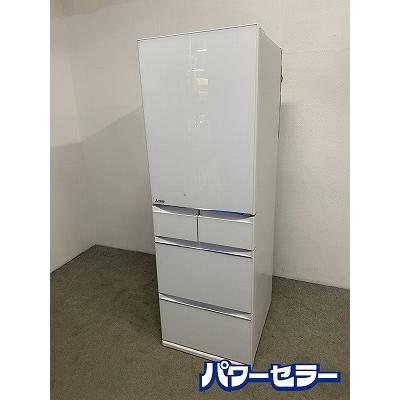 運搬時3名必要】三菱 ノンフロン冷凍冷蔵庫 5ドア MR-MB45F-W 451L 