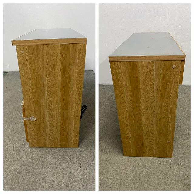 中古 UNICO ウニコ LOM ロム ユニット W400 キッチン収納 食器棚 右開き Yahoo!オークション - unicoウニコ【LOMロム】ユニットW400 キッチンキ