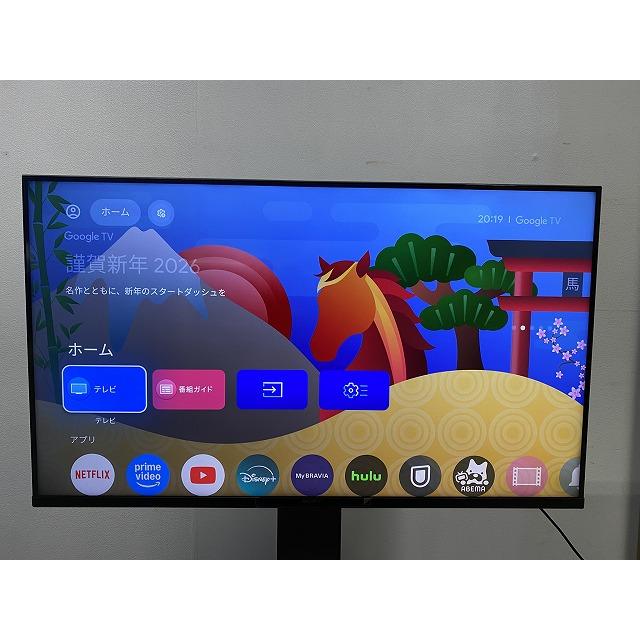 SONY 4Kスマートテレビ BRAVIA 43V型 googleTV ネット動画 ドルビー 