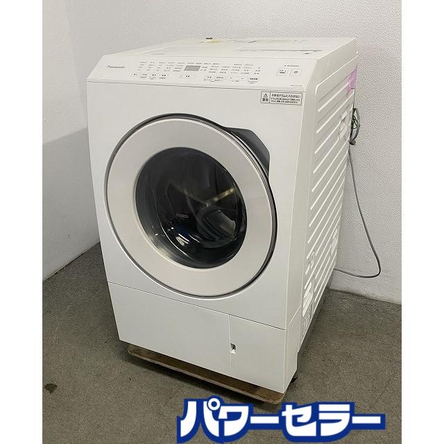 高年式!2024年製! パナソニック ななめドラム洗濯乾燥機 NA-LX113CL 左