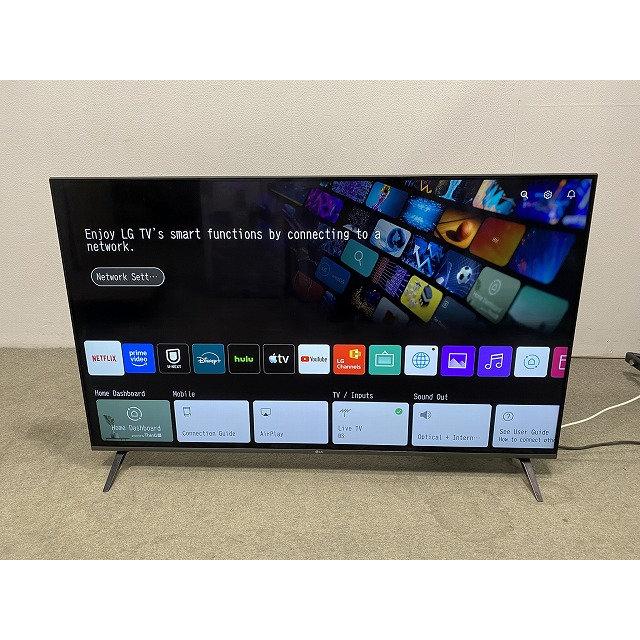 LG 4K液晶テレビ 55V型 55UH7500 ネット動画〇 LG 4K液晶テレビ 55V型 ネット動画 Google アシスタント AI対応