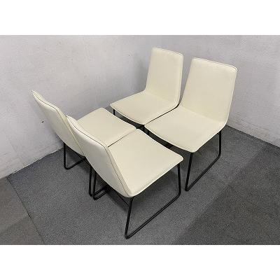 セラミック天板 ダイニング5点セット テーブル チェア×4脚 ホワイト 石目 ストーン スタイリッシュ キッチン 中古家具 店頭引取歓迎 R8959 Amazon｜ダイニングセット 大理石調 セラミック ダイニングテーブル