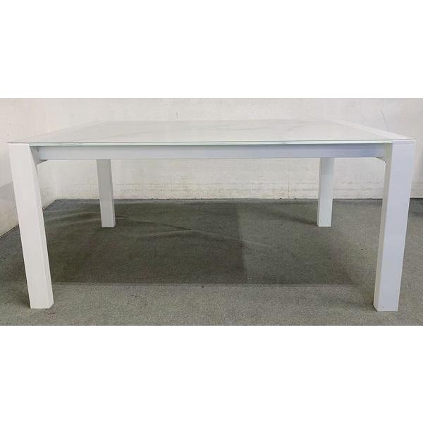 ニトリ 大理石柄ダイニングテーブル 幅150 チェア4脚セット 強化