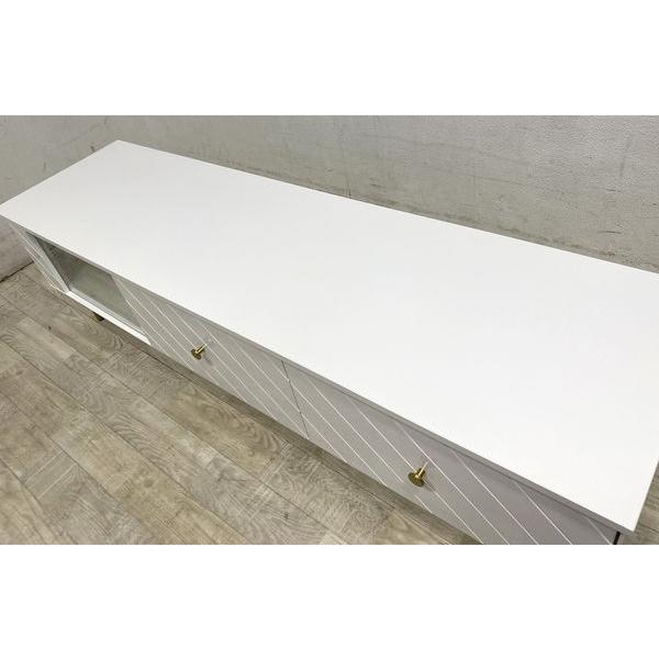 Francfranc/フランフラン ソルティール TVボード 幅150 ホワイト