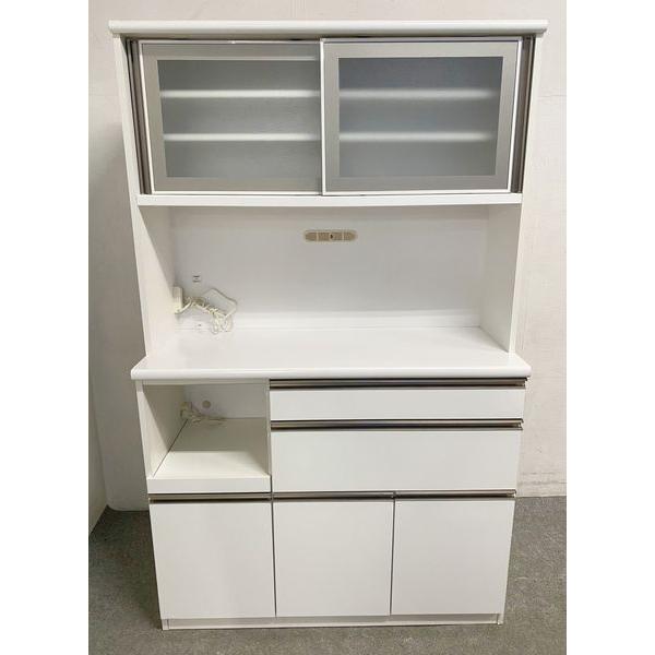 送料込！　松田家具　120キッチンボード　ソフトクローズ　モイス marvelous furniture キッチンボード カップボード キッチン収納