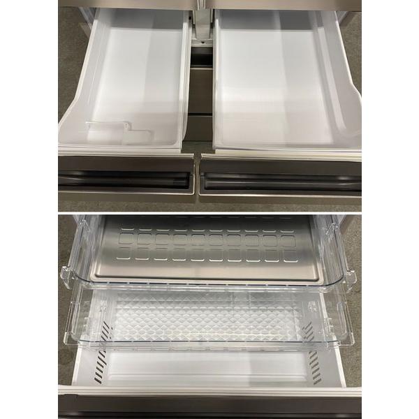 高年式!2021年製! 日立 HITACHI R-H52N-N 6ドア 冷凍冷蔵庫 520L