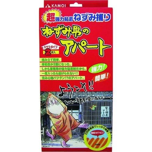 トラスコ中山 Tr カモ井 超強力粘着ねずみ捕り ねずみ男のアパート ハウスタイプ Tr 家電屋本舗 通販 Yahoo ショッピング