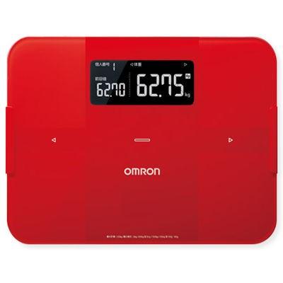 オムロン Hbf 255t R 体重体組成計 カラダスキャン Hbf255tr 家電屋本舗 通販 Yahoo ショッピング