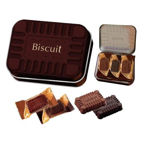 缶入菓子 ビスケットチョコレート缶エイム ミルク ダーク缶box 缶ケース 35580 Kaderia 通販 Yahoo ショッピング