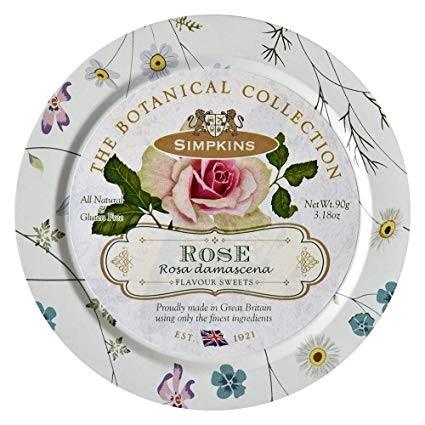 輸入菓子 シンプキン ボタニカルキャンディ缶 ローズ キャンディ 飴 あめ バラのアメ 薔薇 Kaderia Yahoo店 通販 Yahoo ショッピング