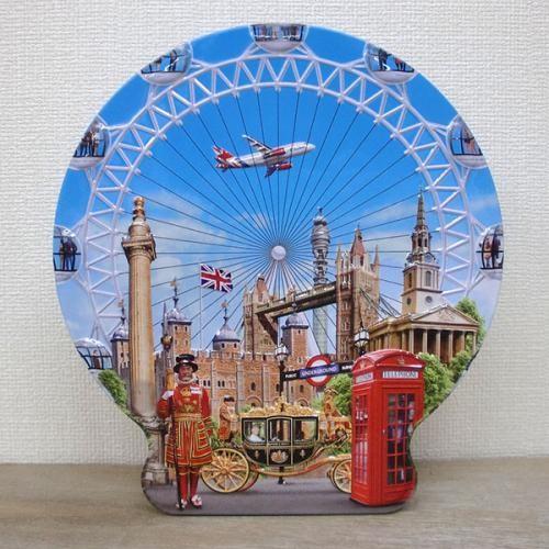 輸入お菓子] 缶入りショートブレッド ビッグウィール サイト オブ