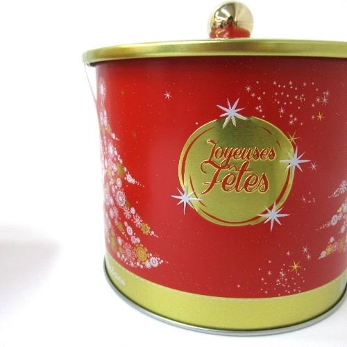 最終sale ラ トリニテーヌ クリスマスツリーレッド バレル缶 フランンス製 ビスケット缶入り菓子 輸入菓子 クリスマスお菓子 クリスマス限定缶 Kaderia 通販 Yahoo ショッピング