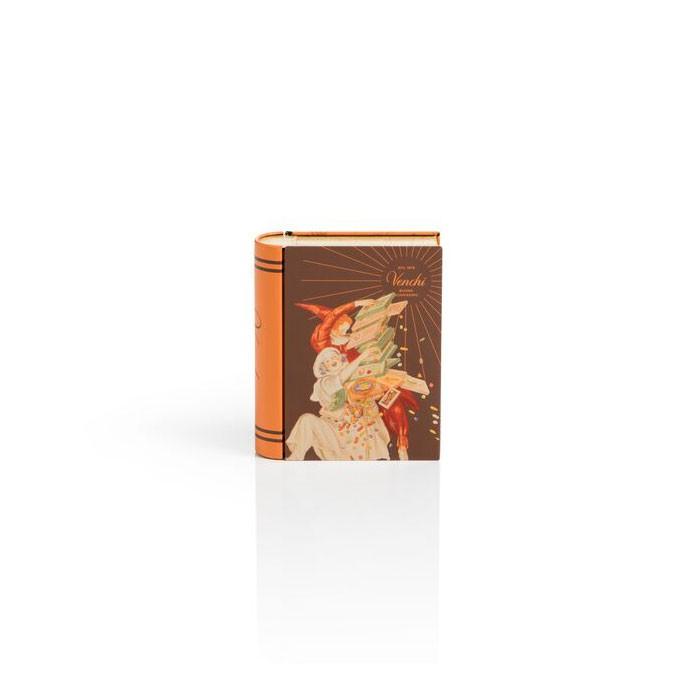 無料ラッピング可 Venchi ヴィンテージミニブック缶 クラッシック柄