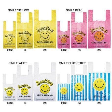 廃番 レジ袋m スマイルピンク Smile Pink Mサイズ10枚ビニール袋 業務用 オクタニコーポレーション 小分け袋 アメリカン 買い物袋 おしゃれ雑貨 De 66 046 Kaderia Yahoo店 通販 Yahoo ショッピング