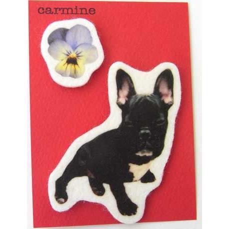 ブローチセット 黒ブルブルドッグ Carmine 日本製 犬グッズ 犬雑貨 F47 Kaderia Yahoo店 通販 Yahoo ショッピング