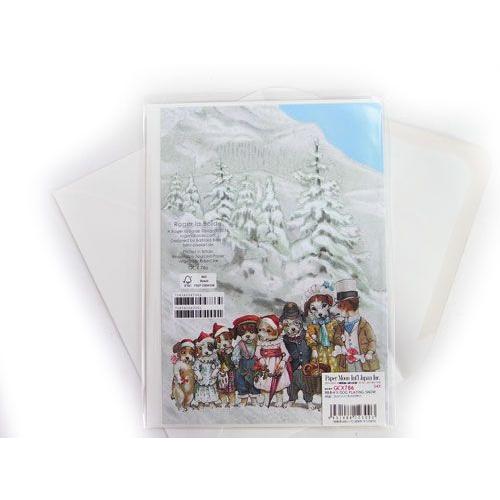 グリーティングカードl ドッグ プレイング スノウ Roger La Borde 犬 ドッグ クリスマスメッセージ ギフトカード Gcx786 Gl14 Kaderia 通販 Yahoo ショッピング