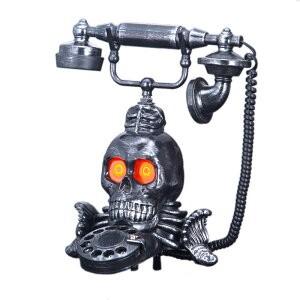 クラシック スカルフォンハロウィンおもちゃ 音の出るハロウィン飾り ホラー 置き物 オブジェ 怖い 飾り 装飾品 置物 ハロウィン 雑貨 デコレーション 演出用 Hw 1312 198 5 Kaderia 通販 Yahoo ショッピング