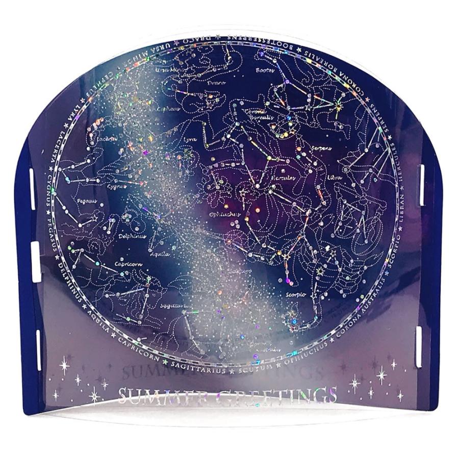 初夏 暑中 残暑見舞い 透明素材夏の星座 Sanrio サンリオ立体カード 夏カード 透明素材 S4247 Kaderia Yahoo店 通販 Yahoo ショッピング