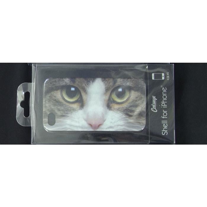 数量限定　SALE　i Phoneカバー　タビィキャット　アップ　4＆4S用[Catseye][猫グッズ　猫雑貨]猫・キャット・ネコ｜kaderia