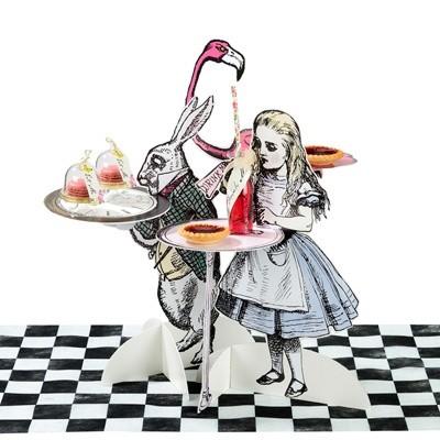 キャラクター型ケーキスタンド アリス Talking Tables トーキングテーブル うさぎ 時計 アリスインワンダーランド Tsalice Triostands Kaderia Yahoo店 通販 Yahoo ショッピング