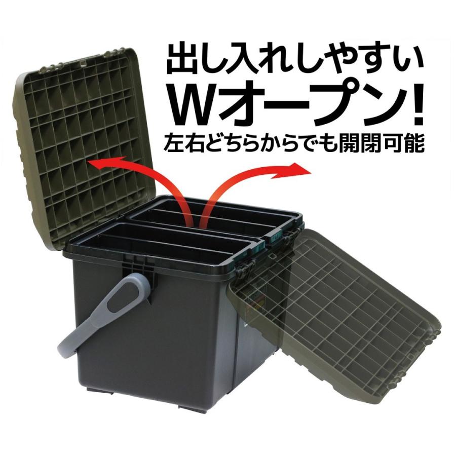 リングスター 工具箱 ツールボックス 道具箱 ドカット 中皿2個入り