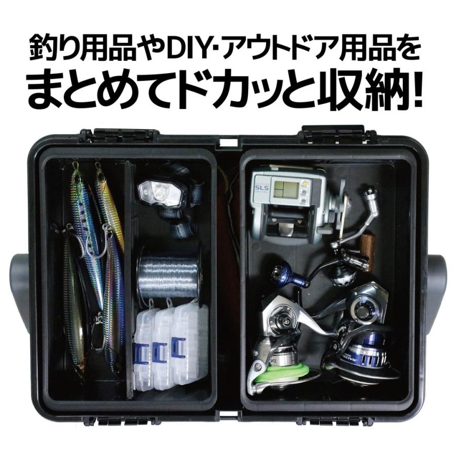 リングスター 工具箱 ツールボックス 道具箱 ドカット 中皿2個入り