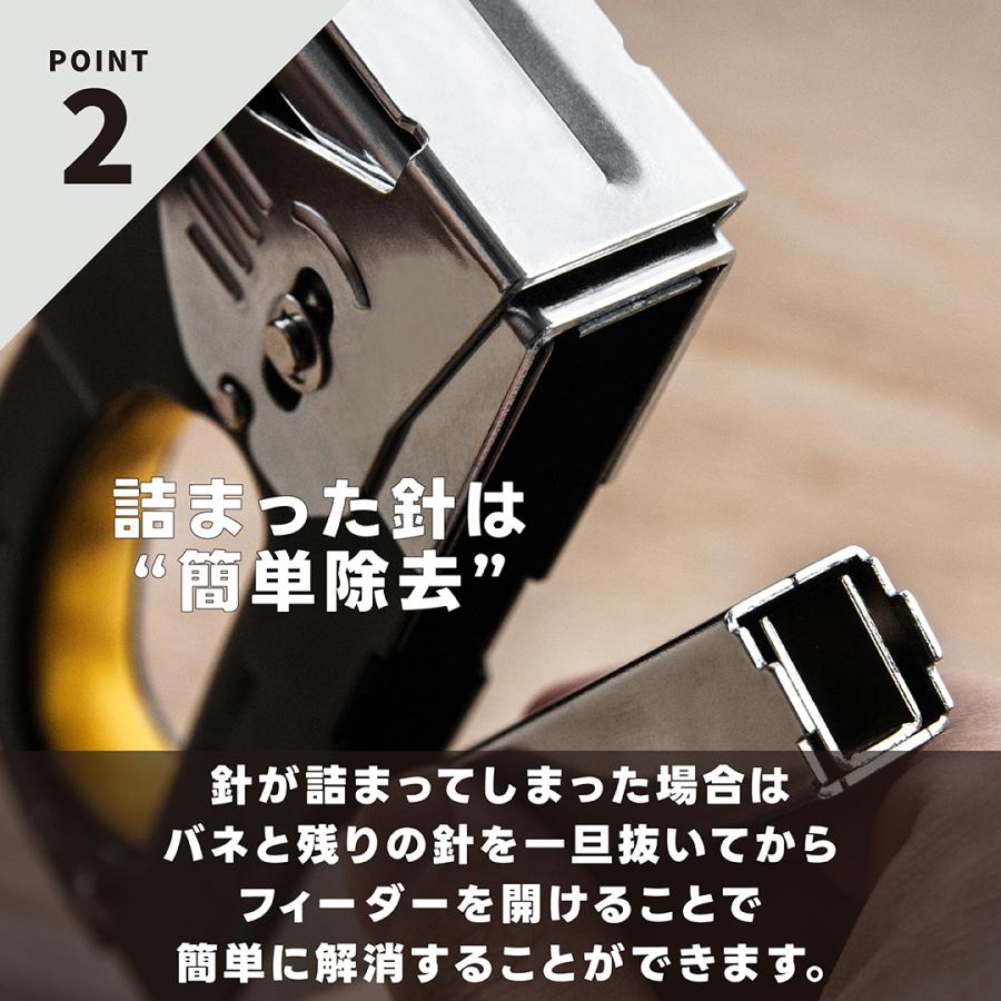 SUNDRY（角利産業） タッカー 針 強力 針200本セット (幅12mm×針足8mm
