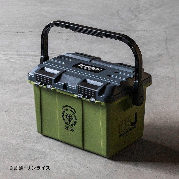 工具箱 ツールボックス 両開き 17L 機動戦士ガンダム ジオン公国軍