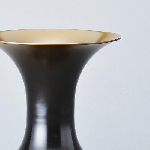 古典立華瓶 花器 花瓶 銅器 フラワーベース : フラワーショップ花楽