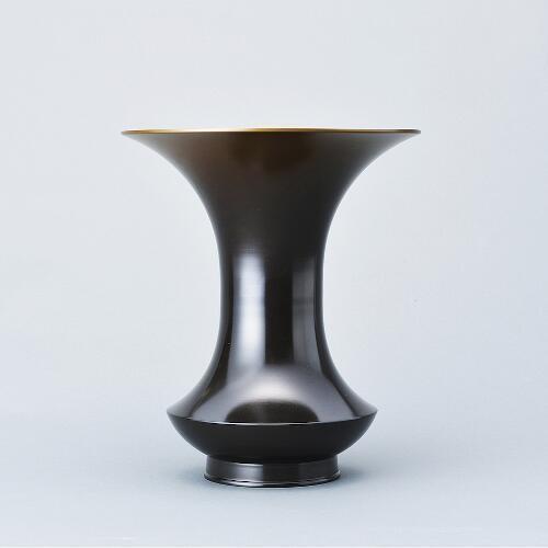 古典立華瓶 花器 花瓶 銅器 フラワーベース : フラワーショップ花楽