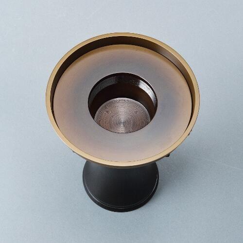 紫雲 花器 花瓶 銅器 フラワーベース : フラワーショップ花楽 Yahoo!店