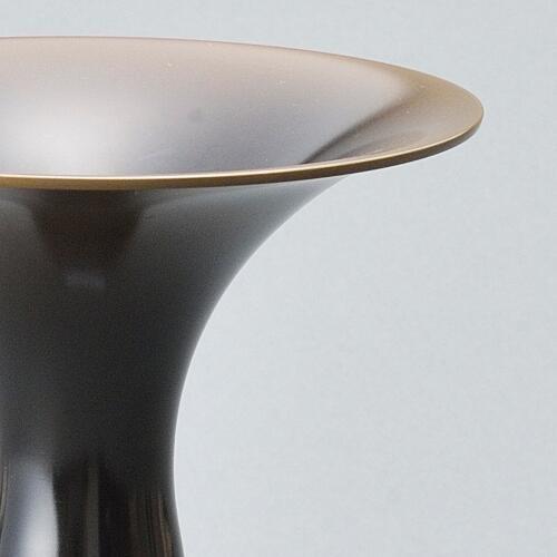 若竹 鍋長 花器 花瓶 銅器 フラワーベース_3
