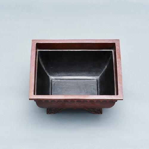 砂鉢尺0菖蒲(特上) 花器 花瓶 銅器 フラワーベース : フラワーショップ