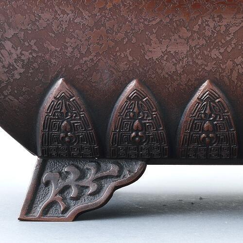 砂鉢尺0菖蒲(特上) 花器 花瓶 銅器 フラワーベース : フラワーショップ