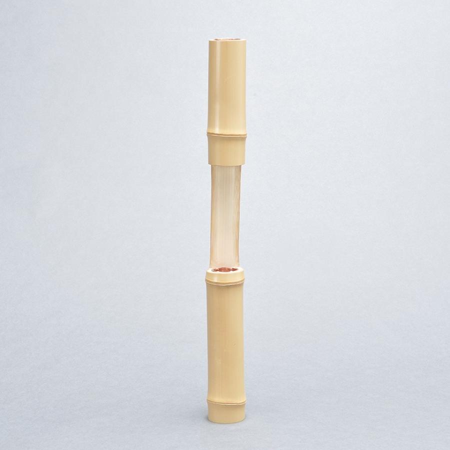 花器 竹 竹器 生け花 向掛(片窓二重切) : フラワーショップ花楽 Yahoo