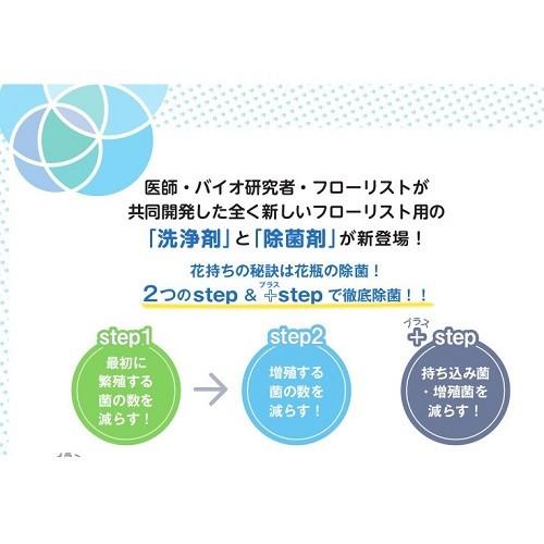 花瓶洗浄剤ルテルスアクア(500ml) お掃除道具 除菌 ウィルス対策 次亜塩素酸｜kadosha｜02