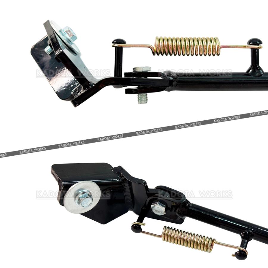 サイドスタンド ズーマー AF58 ブラック 黒 ホンダ Zoomer センター