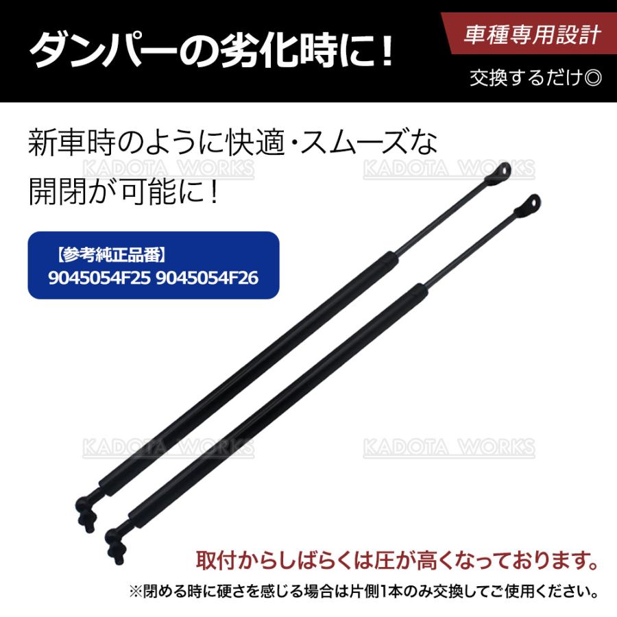 180SX S13系 リアゲートダンパー スポイラー付き用 トランクダンパー