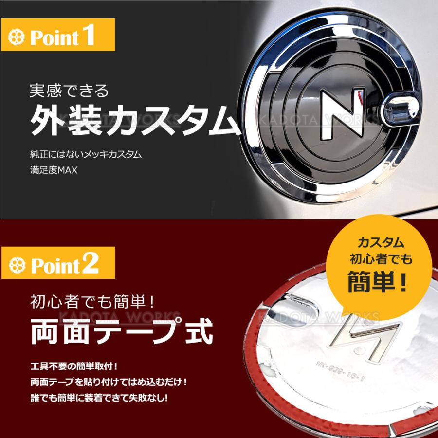 ホンダ N-BOX NBOXカスタム JF5 JF6 給油口カバー フューエルリッド
