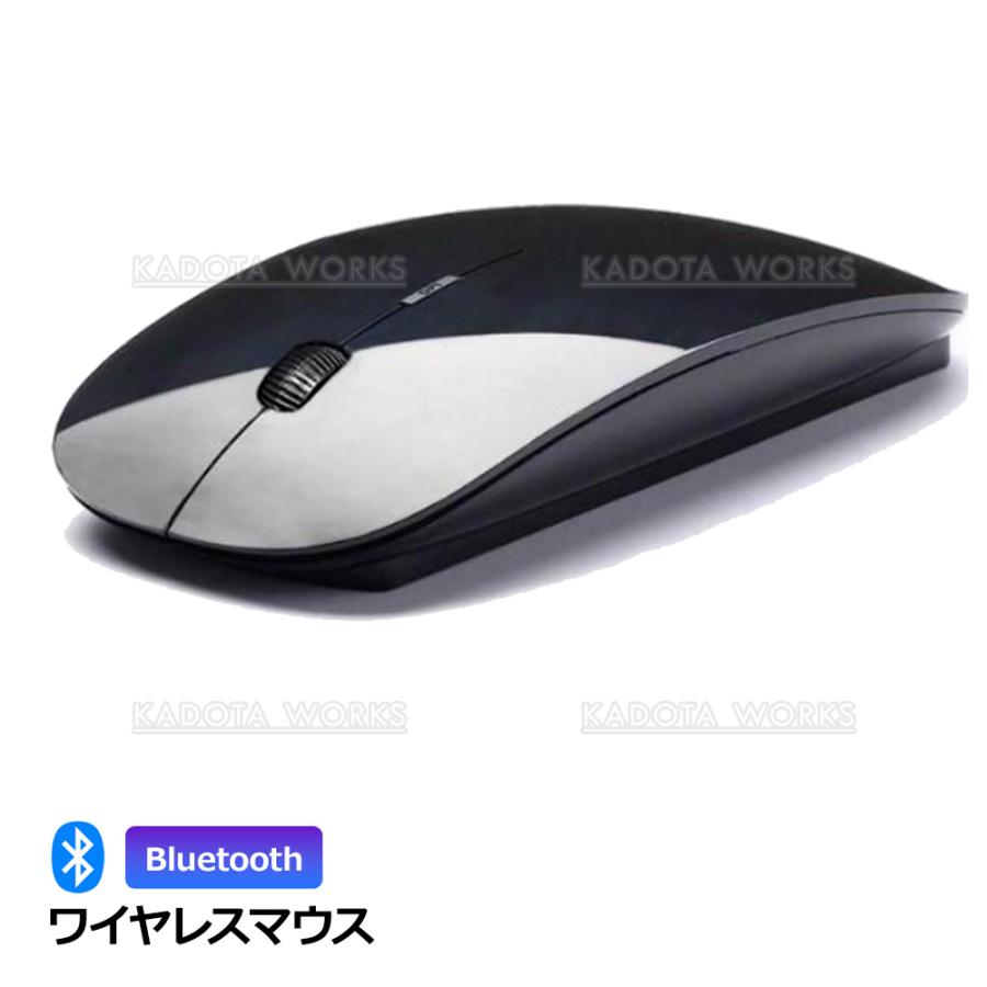 ♒未使用品 WindowsミニノートPC ワイヤレスマウス付き ワイヤレスマウス bluetooth ノートパソコン ブラック 無線 薄型 静音